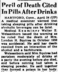 Newspaper article